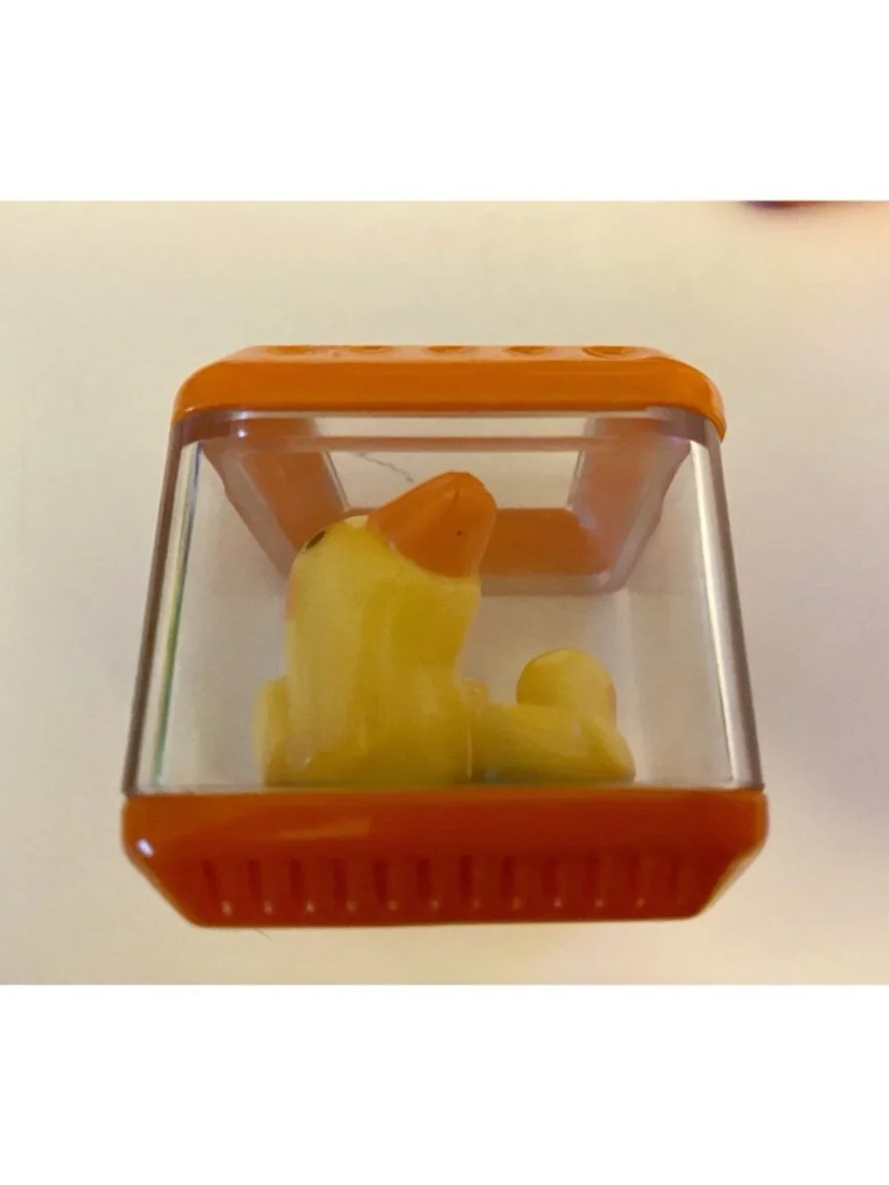 VTG 2 Fisher Price Peek-a-Blocks Replacements Pink Pig and Ducks Farm Sensory